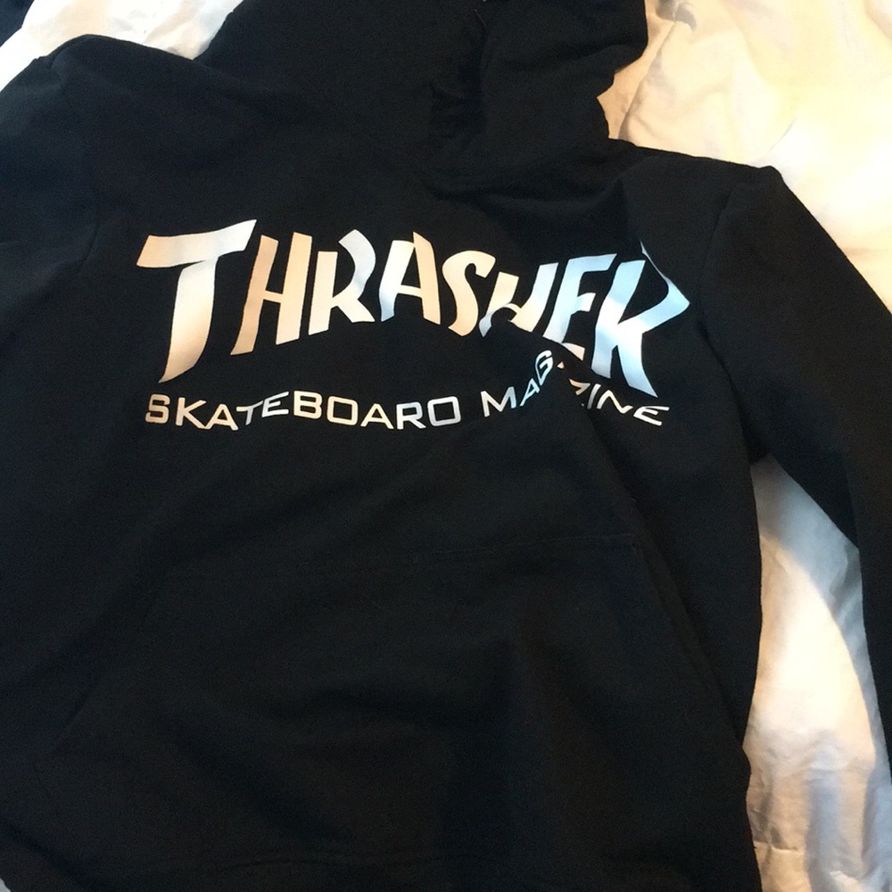 trasher hoodie